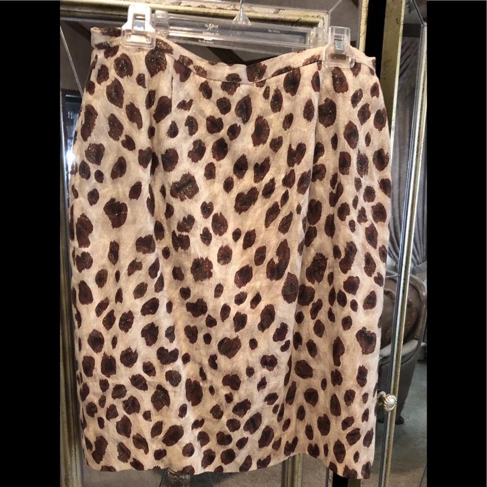 New Leopard 🐆 Linen Skirt